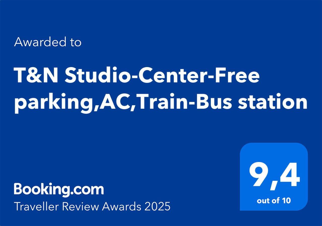 T&N Studio-Center-Free Parking,Ac,Train-Bus Station Сараєво Екстер'єр фото